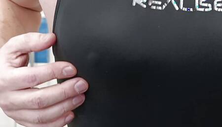Black one piece swimsuit Speedo hydrasuit