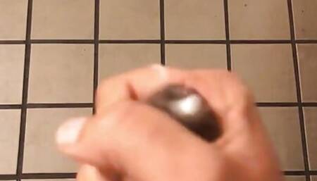 Jacking off at work