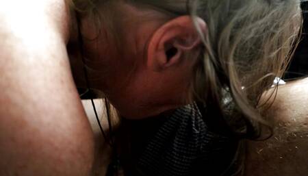 Truckers Wife Gives Me a Sneaky Blowjob