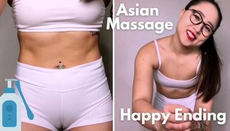 ASMR - Asian Masseuse Gives You Oily Happy Ending - Kimmy Kalani
