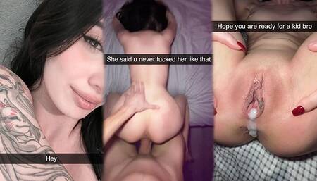 Leaked Snapchat video of Cheating 19 years old Hot Broken Slut