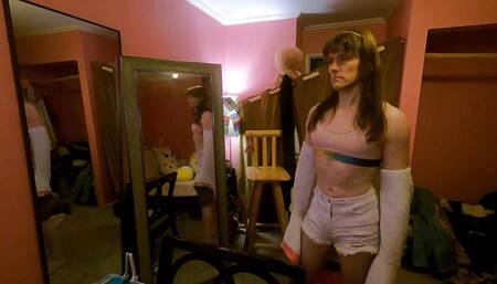 Phinny first modeling Trans  LGBTQPLUSHY