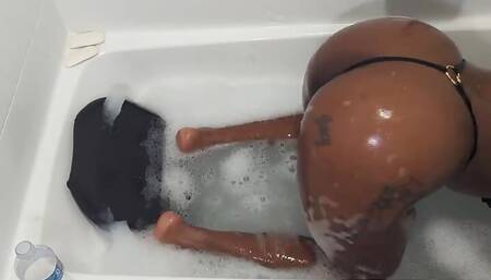 Bubble Butt in a Bubble Bath