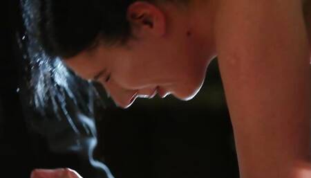 Poor Milf Waits Master to Hit Her Pussy