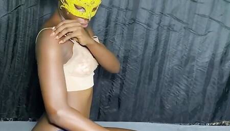 Playing with My Huge Dildo on My Wet and Slippery Pussy