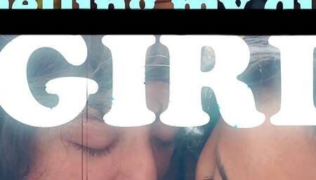 2 sexy girls smell my dirty cock in the morning