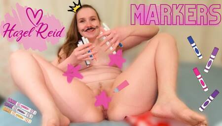 Cumming on random items pt.3 : Markers