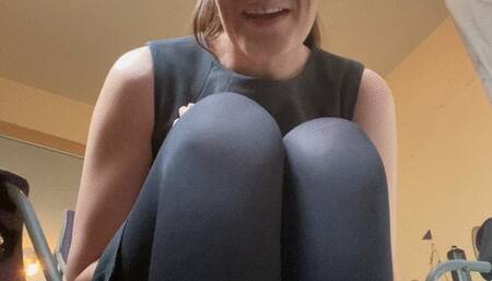 Nylon Foot Humiliation