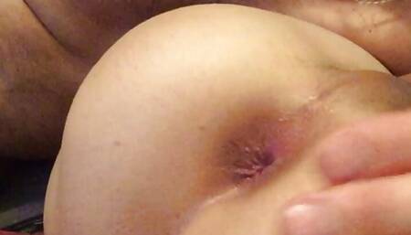 Young femboy smashed his point with daddy's big dick before cumming in his hole !