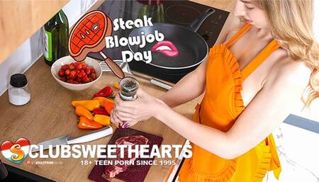 Best Steak & Blowjob Day Ever! by ClubSweethearts