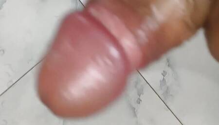 Under hair remove in bathroom