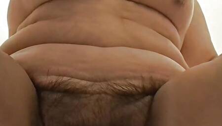 Milf show hairy pussy Pov below latina