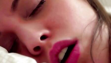 College Babe Experiments With Anal