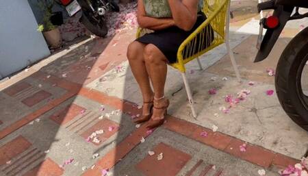 Diana Senior Fantasy Cranking Battle with the Chevy Celebrity