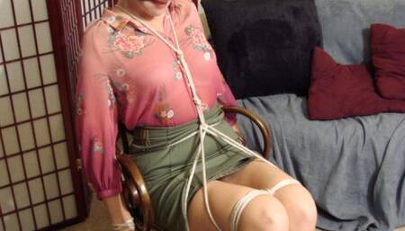 Rope and Gag Session with Vika