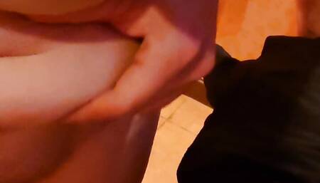 Mature woman 40s Creampie Raw Saddle Personal Shooting Neighborhood Big Tits Pochacco