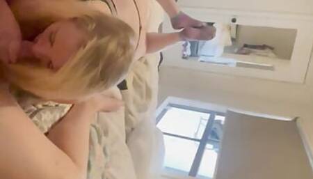 Sucking his dick