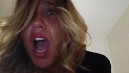 The MOST PAINFUL FUCK EVER!She gets HARD FUCK as a SLUTTY BITCH DOGGYSTYLE during her TINDER MEETING