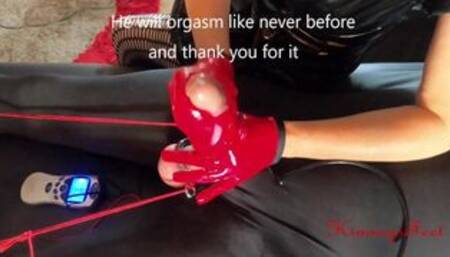 How to make him cum with a 14 inch sound