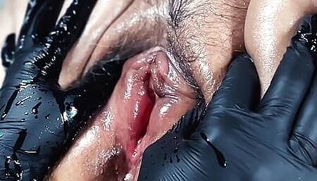 STRETCH YOUR BIG HAIRY CUM DUMP YOU NASTY CUNT