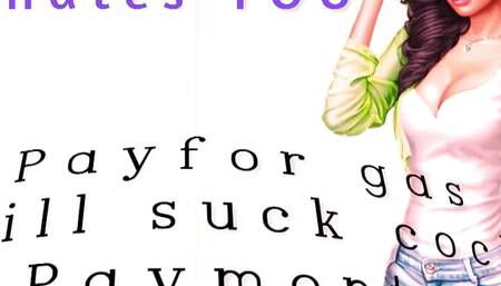 AUDIO ONLY - Gas station owner dominates you