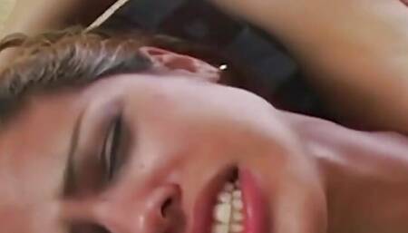 A Blonde Latina Hottie Masturbates While Being Interviewed and Then Smashed by a Hard Dick