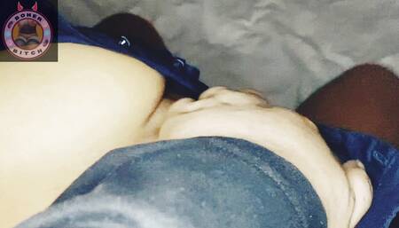 My sexy Indian stepsister teasing me with her huge ass and big boobs and letting me touch all over her body