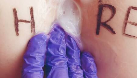 ASMR WHORE Wet Dripping Pussy Fingering Orgasm