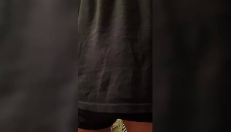 Just playing with my lil boner