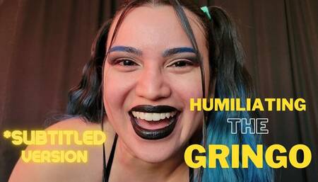 Humiliating the Gringo - Bilingual Beatdown with Latina Humiliatrix Countess Wednesday - Loser Humiliation, Sexual Rejection, Spanish, Interracial Domination, Loser Porn MP4 1080p