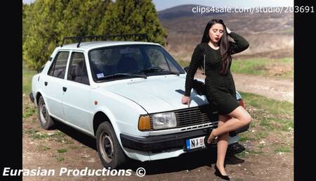 CustomVideo - 025 - Katya Blow the engine of old Skoda