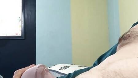 Quick squirt in bed
