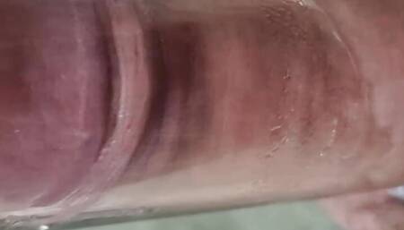 Milking Machine Session.11 - Uncut Hairy Tradie Visitor with Big Balls