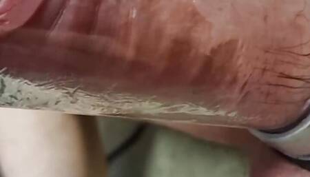 Milking Machine Session.08 - Uncut Hairy Tradie Visitor with Big Balls