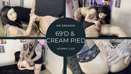 Tiny Petite Dancer 69'd and Creampied by Muscle Bear