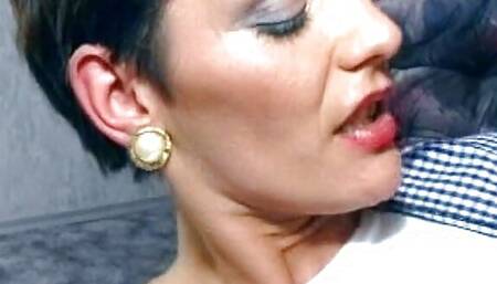 A stunning looking lady from Germany gets a perfect creampie