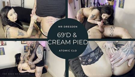 Tiny Petite Dancer 69'd and Creampied by Muscle Bear