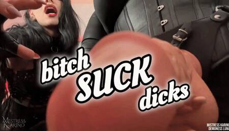 Time to be you cock sucking bitch POV