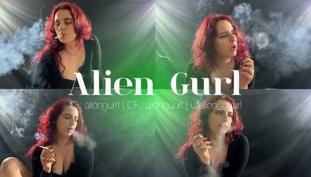 Smoking to get Sleepy | Alien Girl
