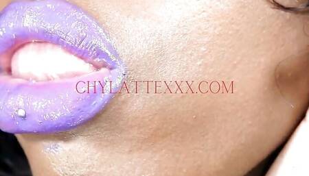 Purple Kisses Purple Lipstick JOI