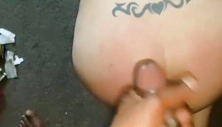 BBC squirting all over my pink pussy fucking my mouth hardcore doggy squirting on my booty