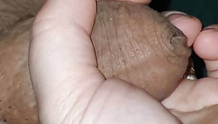 Step son get a handjob from slutty Maid