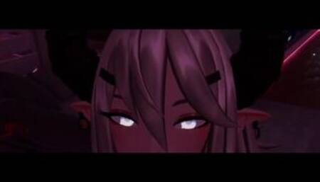 vtuber uses interactable virtual dildo for the first time