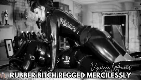 VIVIENNE L'AMOUR - RUBBER BITCH PEGGED MERCILESSLY (1080P FULL HD)