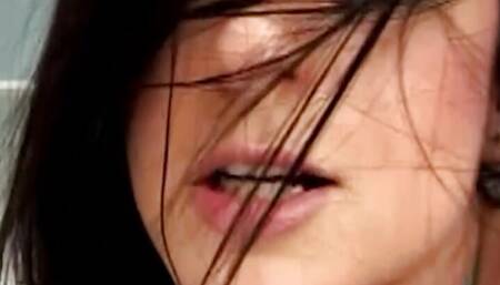 Having her massive bum and tight snatch railed simultaneously made the brunette crave two creampies