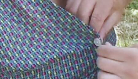 Granny Marita Fucks on the Farm with Stable Boy