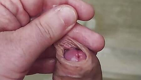 cum in the shower