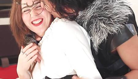 Viking try to Seduces a Lesbian Peasant