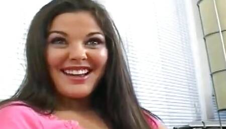 Beautiful Chick Strokes a Guy and Licks His Asshole Before Riding Him
