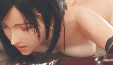 Tifa gets banged from behind